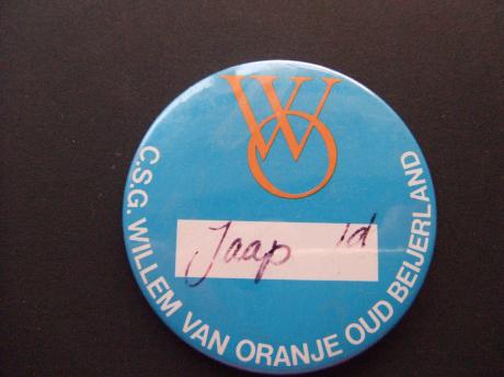 C.S.G.Willem van Oranje Chr Scholengemeenschap Oud-Beierland